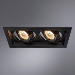 Встраиваемый светильник Arte Lamp A6661PL-2BK