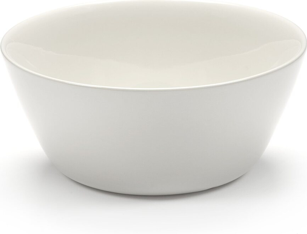 Набор салатников Serax Cena, 4 предмета, фарфор, 16 см, белый
