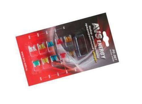 Предохранитель флажковый микро набор 5 -30 А блистер 10 шт. AVS