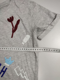 Футболка Lost ink с вышивкой 44 размер