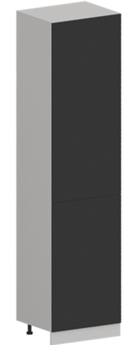 Кухня Модуль ШПХВ 600Н Ликата / Графит Глянец