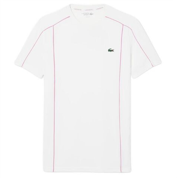 Теннисная футболка Lacoste Ultra Dry Sport - white