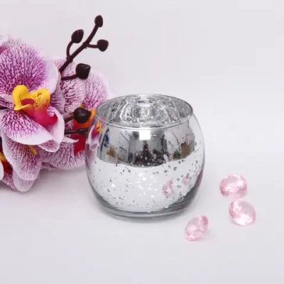 Подсвечник «Fairy» 7,5*6,5см цвет серебро