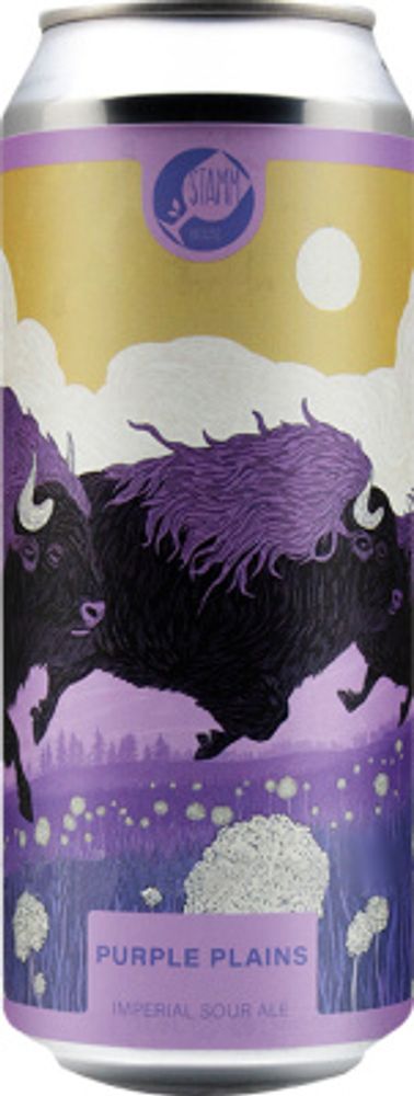 Пиво Штамм Бир Перпл Плейнс / Stamm Beer Purple Plains 0.5 - банка