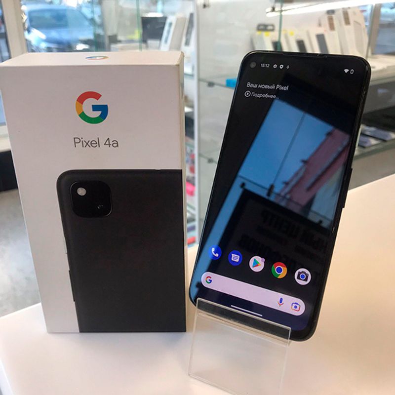 Смартфон Google Pixel 4A 6/128 Just Black (Витринный)