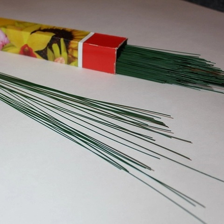 Проволока для гербер зеленая 0.6мм/1кг