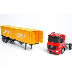 Радиоуправляемый тягач на 2 контейнера Double Eagle Mercedes-Benz Arocs 1/26 2.4G RTR