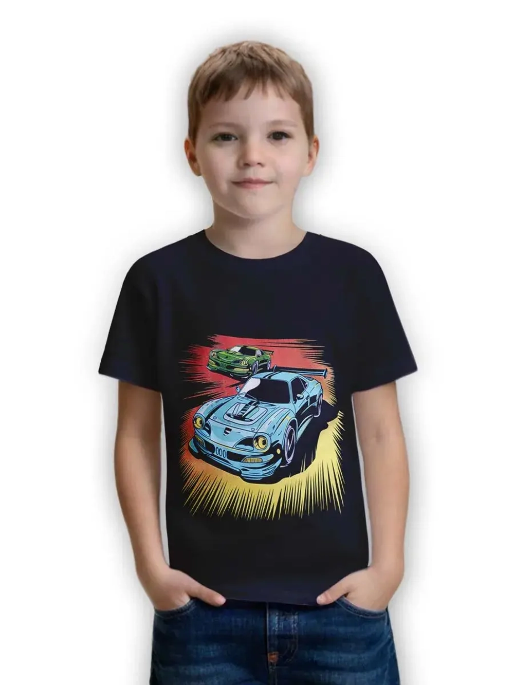 Футболка для садика и школы.мальчик.1шт