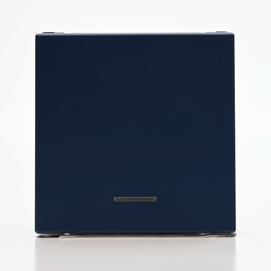 Выключатель 1-кл. ArtGallery 10AX с подсветкой быстрозажим. клем. механизм аквамарин SE GAL001113S