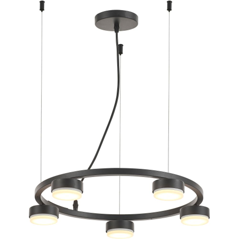 Люстра Rivoli Leontina 4136-305 5 x GX53 6 Вт дизайн | Rivoli