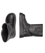 Кожаные ботильоны Casadei - черный(2R481Y040NC1108)