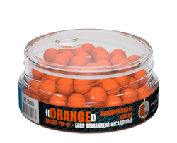 Бойлы насад. плав. Sonik Baits ORANGE-TANGERINE Oil MICRON Fluo Pop-ups 8мм 50мл