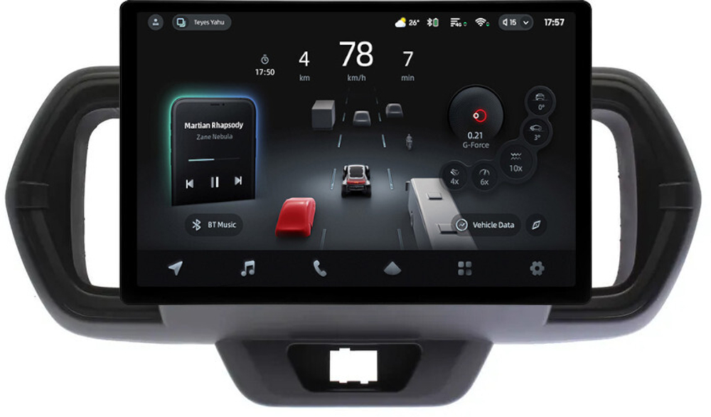 Магнитола для Toyota Passo 3, Daihatsu Boon 3 2016-2023 - Teyes CC4-PRO монитор 13" 2K QLED на Android 13, Snapdragon 778G, 8+128, AI, CarPlay, DSP, 4G SIM-слот