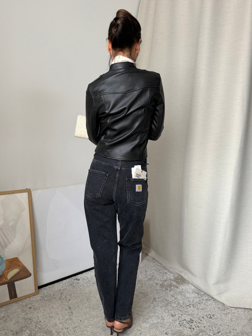 Новые джинсы Carhartt, S