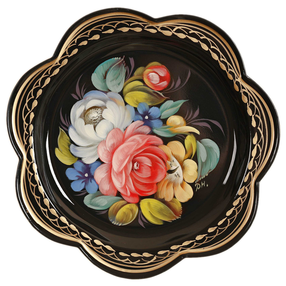 若斯托沃彩绘托盘 A1D290925309