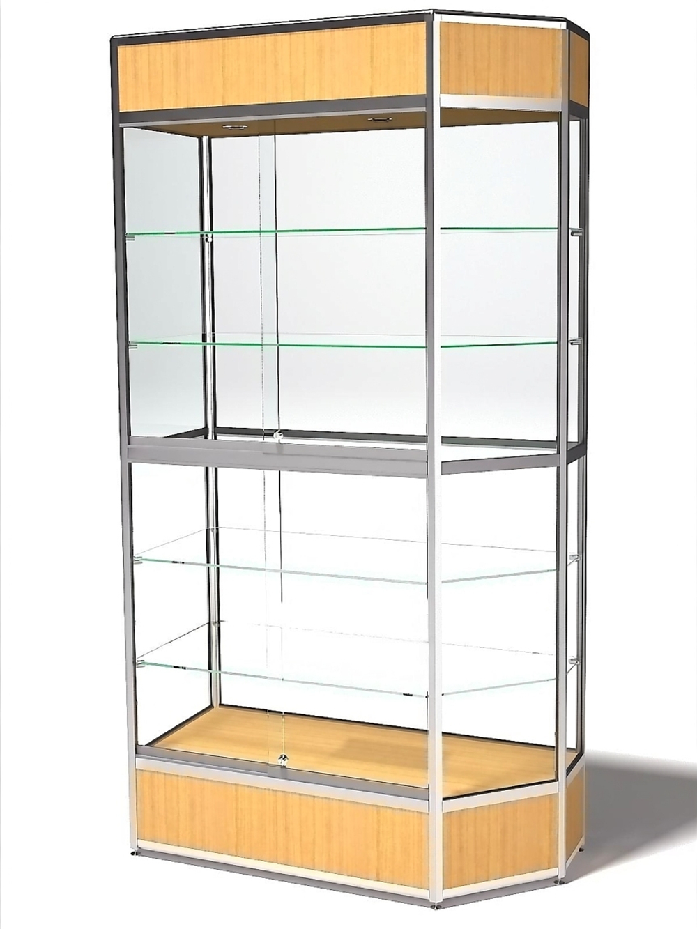 Витрина демонстрационная с фризом ВДА-04/11аф