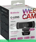 Веб-камера Defender WebCam G-Lens 2597 HD720p (63197)