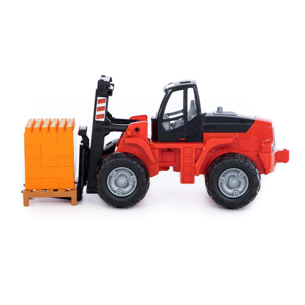 Машина Кран+констр. Супер-Микс 30эл. сетка (Полесье)