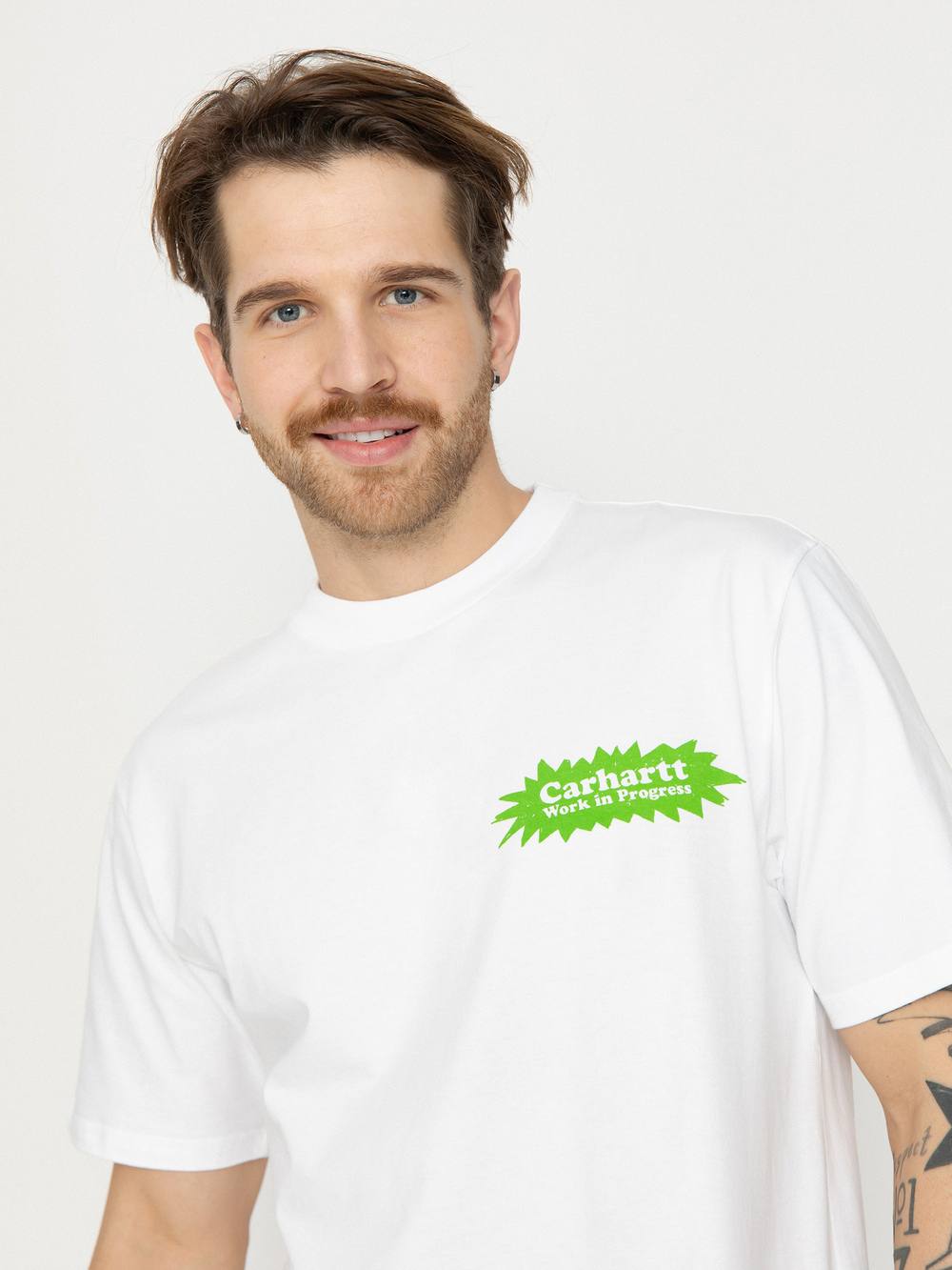 Футболка Carhartt WIP Bam белая