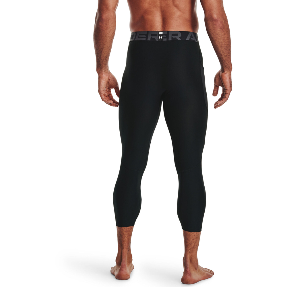 Мужские теннисные штаны Under Armour Heatgear Tight Men - Black, White