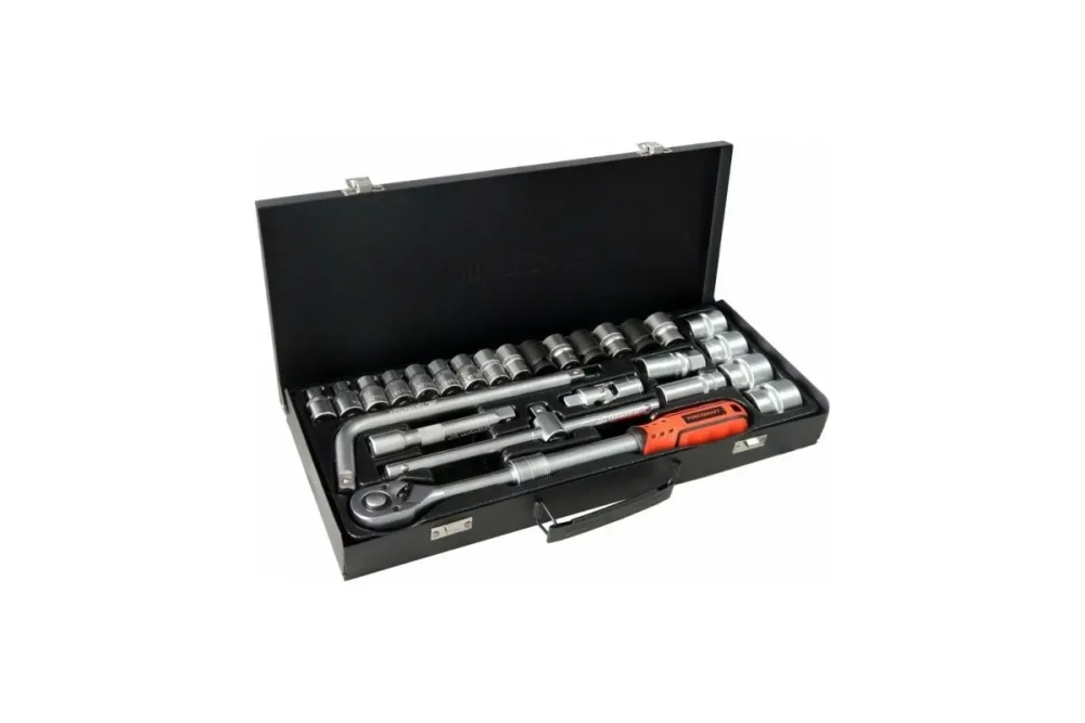 Набор инструментов FORCEKRAFT 26пр, 1/2" Profi, в металлическом кейсе 26254 FK-4255