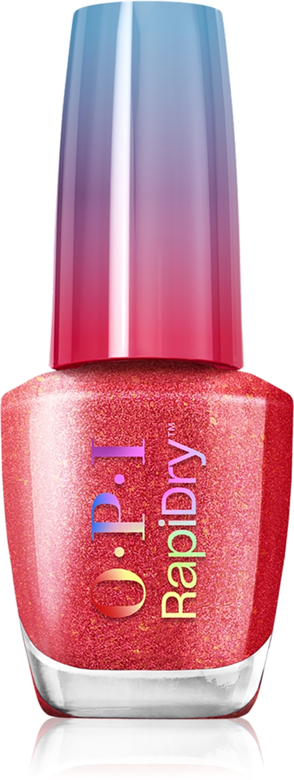 OPI Rapidry - Быстро сохнущий лак для ногтей оттенок Fuego On-the-Go, 9 ml