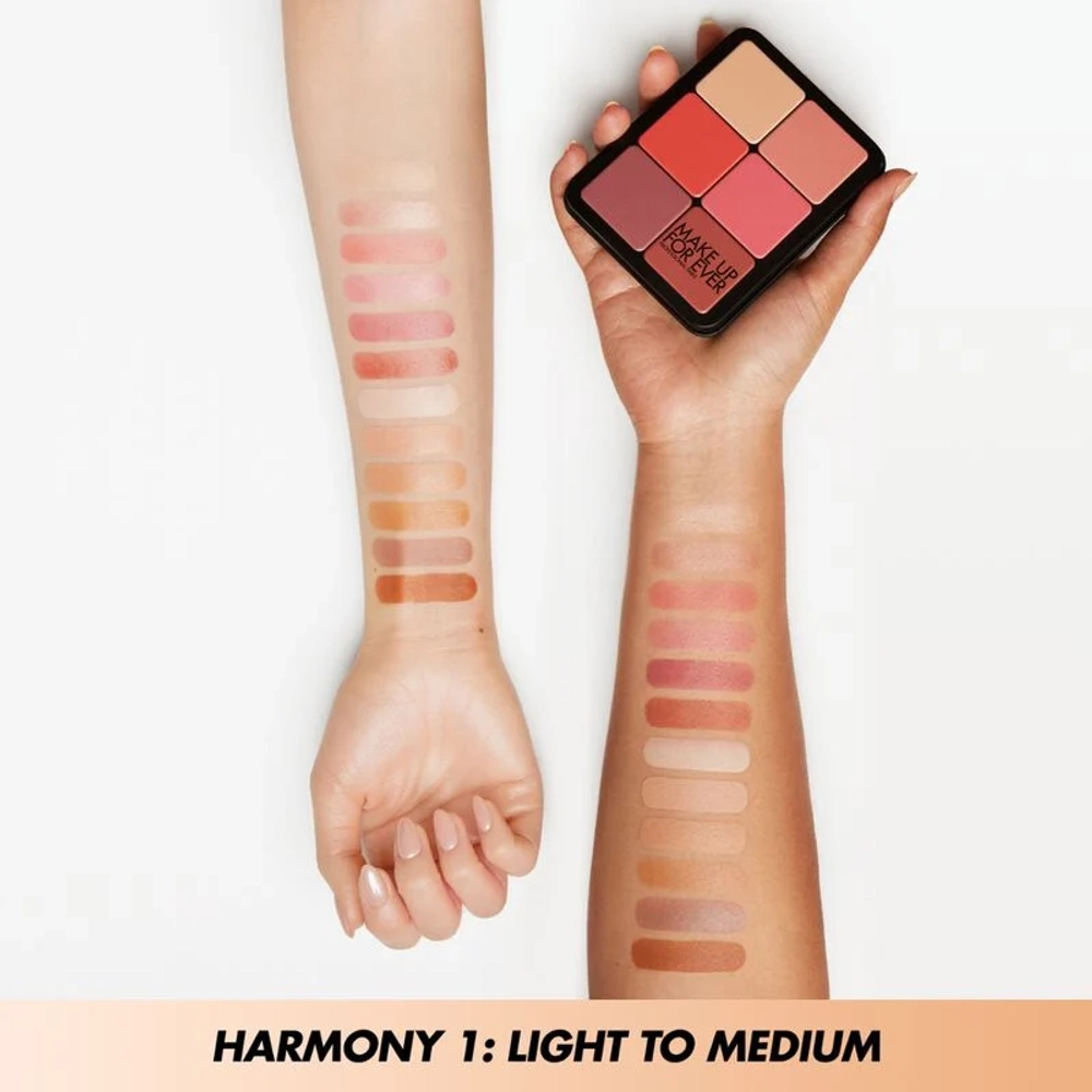 Make Up For Ever HD Skin Face Essentials Foundation & Blush Palette
