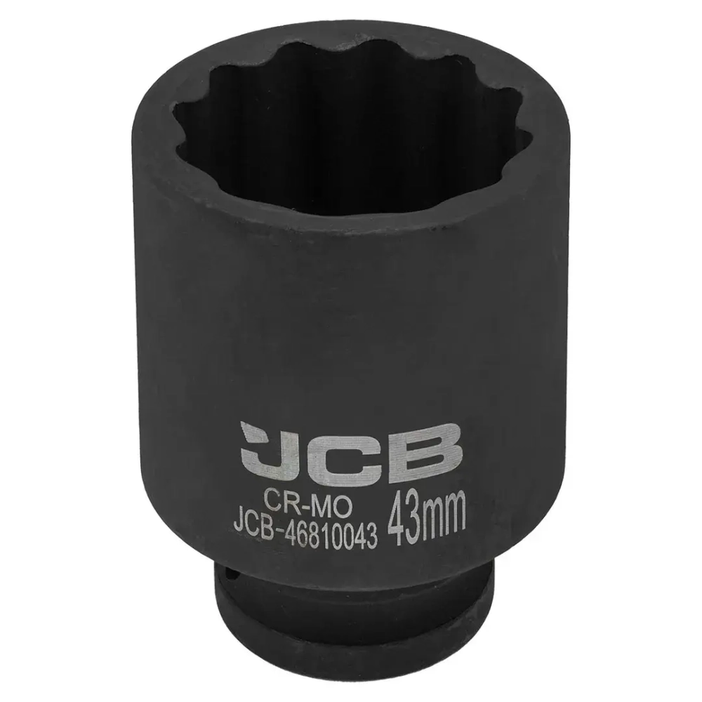 Головка ударная глубокая 3/4'', 43мм (12гр.) JCB JCB-46810043