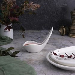 Соусник 50 мл 4,5*9 см белый фарфор P.L. Proff Cuisine [6]