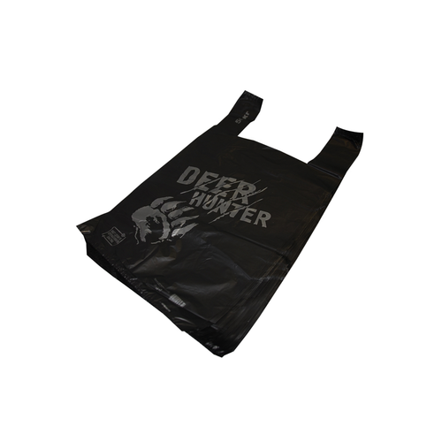 Пакет майка 40х66 25 мкм Deer Hanter черн 50/500