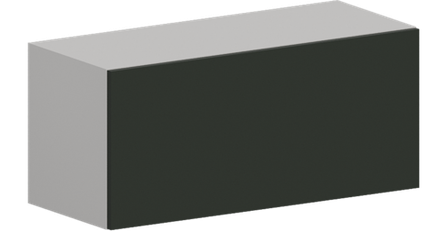 Кухня Модуль ШВГ 800 Ликата / Насыщенно-зеленый