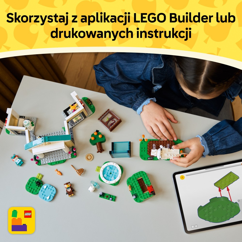 LEGO Animal Crossing - Blathers и коллекция музейная 77056