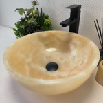 Раковина из оникса Bowl Yellow TinLip BO-62978 40*40*15 40