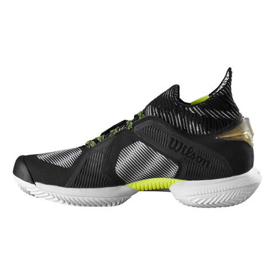 Мужские теннисные кроссовки Wilson Kaos Rapide SFT Clay Court Shoe Men - Black, Neon Yellow