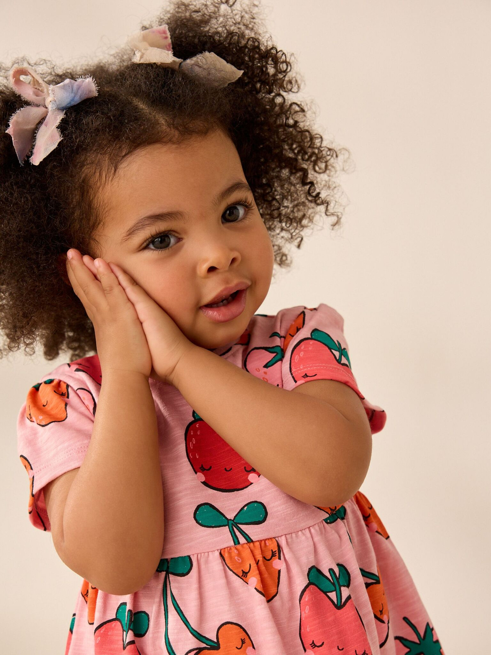 Платье для девочки Next AP8-539, Розовый