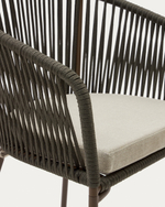 Стул Yanet из зеленой веревки