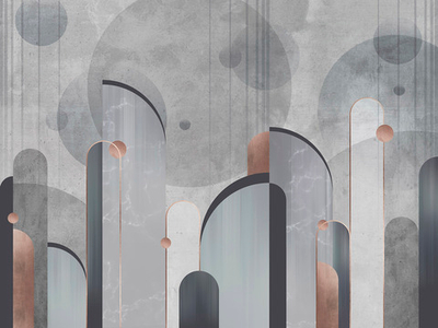 Дизайнерские обои Wall Street Deco