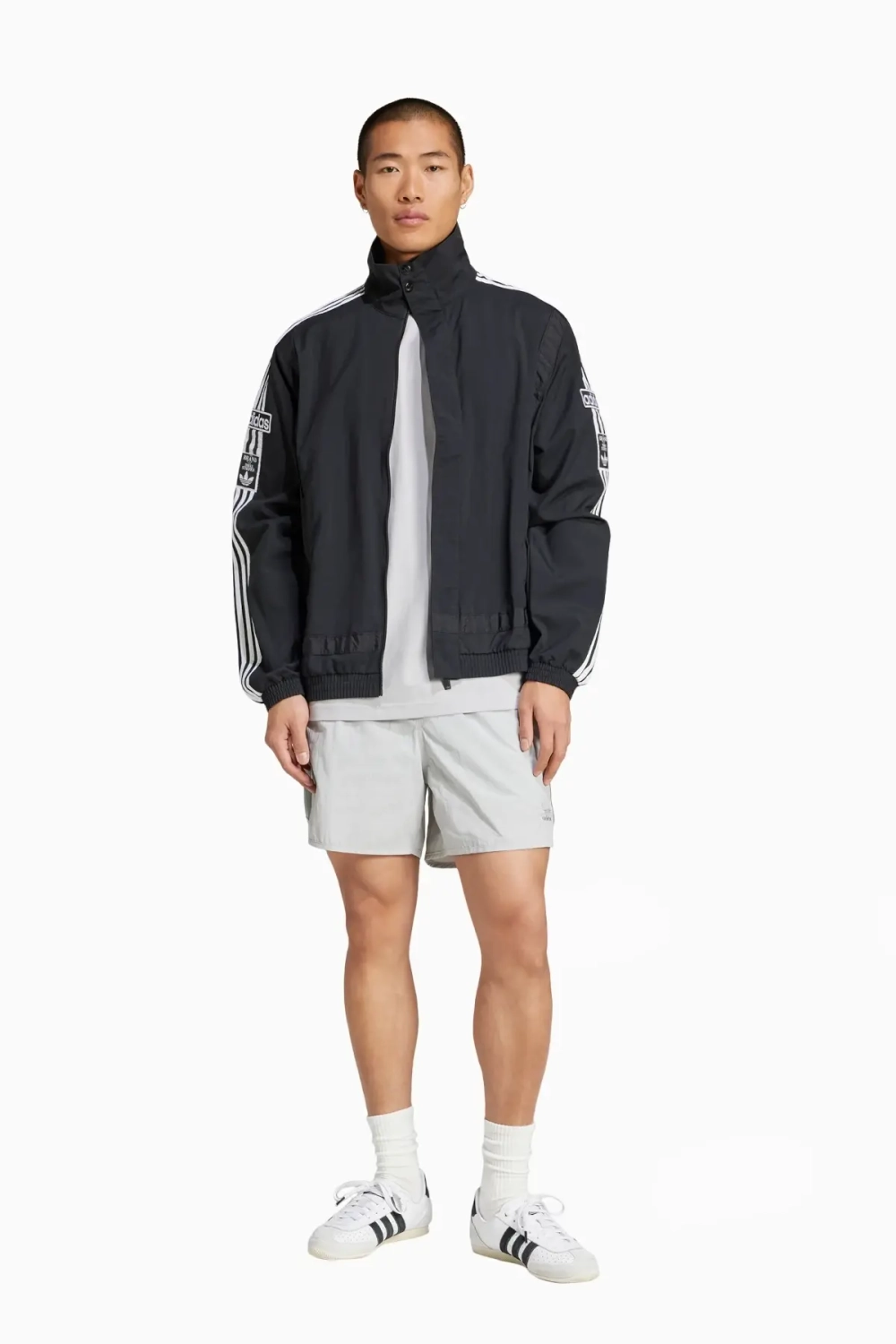 Футболка adidas Adicolor Classics 3-Stripes - серый