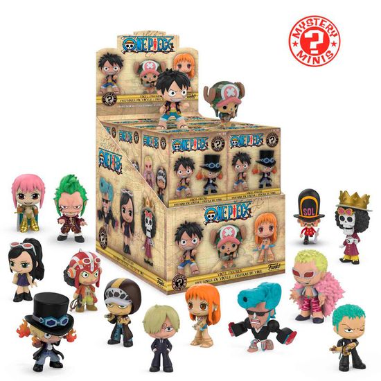 Фигурка Funko Mystery Minis One Piece 1 штука в ассортименте (из 12) 30608 / Фигурка Фанко Мистери Минис по мотивам аниме "Ван Пис"