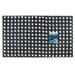 Коврик входной резиновый грязесборный ячеистый, 80х120 см, толщина 16 мм, LAIMA EXPERT, 607812