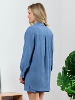 Рубашка Сиеста-5 Виотекс ИНДИГО