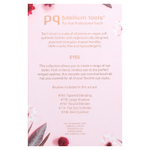 Bdellium Tools, набор кистей для глаз, 5 шт.