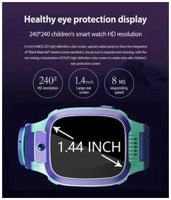 Детские умные смарт-часы Smart Baby Watch Y79 2G, с поддержкой GPS, HD камера, SIM card (Зеленый)