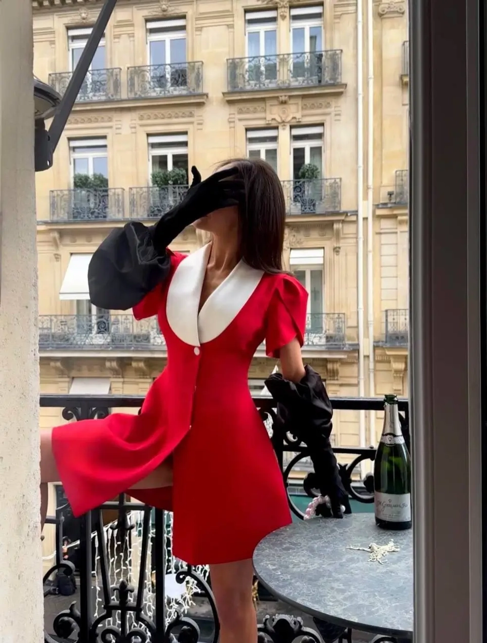 Платье Жакет Вам и не снилось, Красный