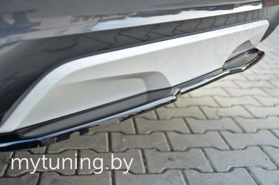 Накладка на бампер задний для BMW X4 F26 M-Pack 14-17