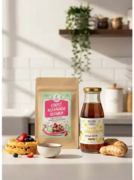 Набор "Секрет идеальной хозяйки" и сироп топинамбура