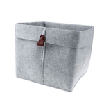 Корзина для хранения "Фетр", Д230 Ш230 В265, серый