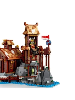 Конструктор Скандинавская деревня викингов 2103 детали