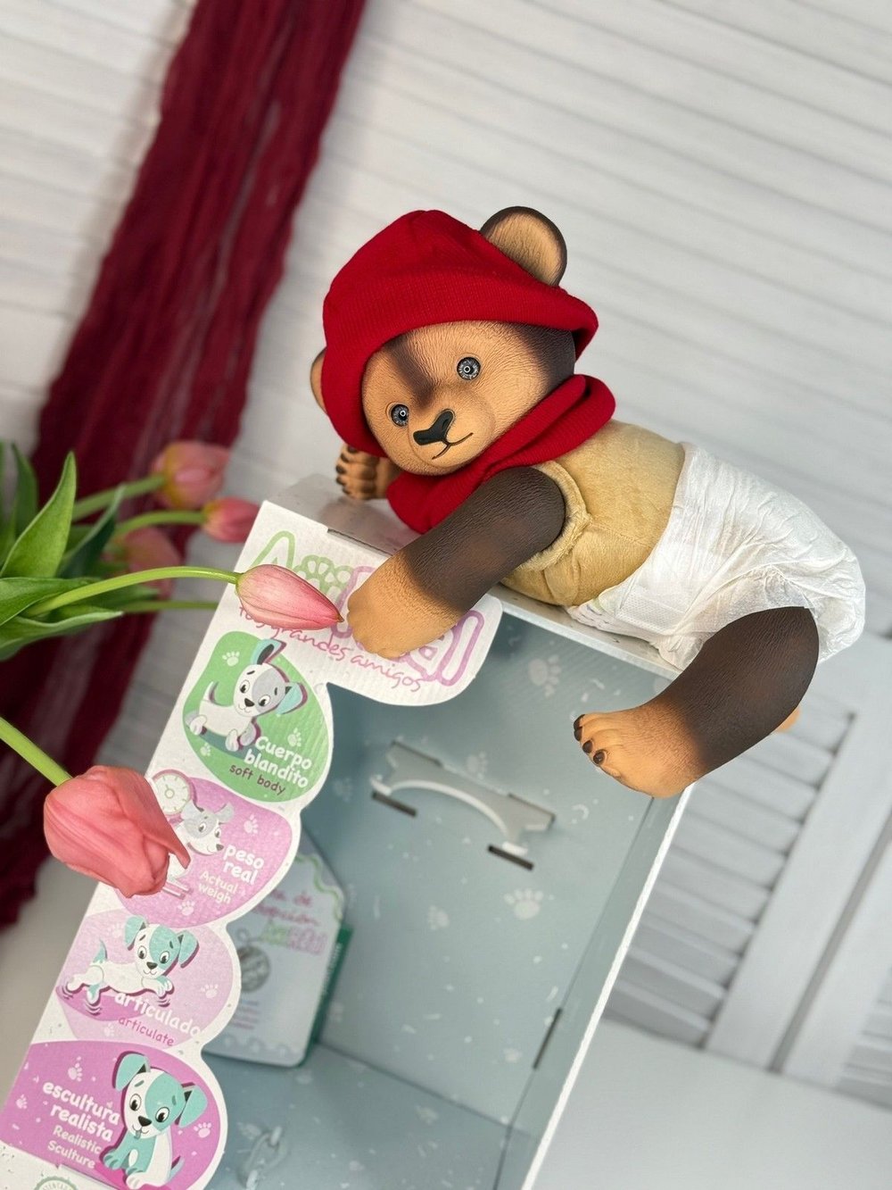 Игрушка мягконабивная 35см AniReal (60161)