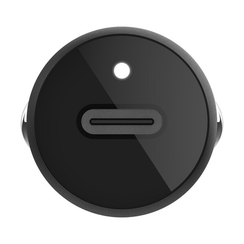 Автомобильное зарядное устройство Belkin BoostCharge 30 Вт USB-C PD с кабелем USB-C — Lightning (CCA004BT1MBK-B5) черный